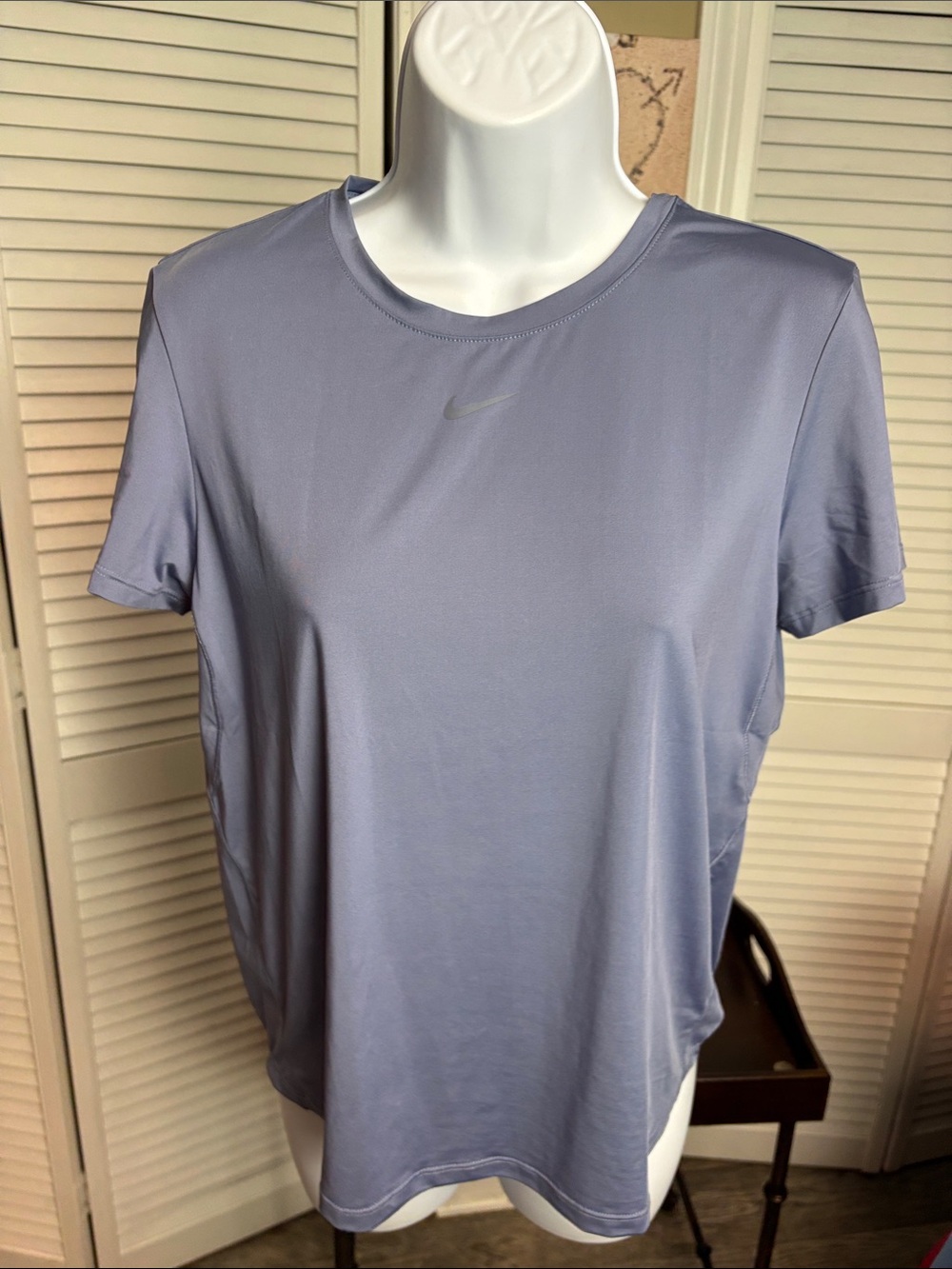 Nike Light Lavender Crew Neck Performance Tee